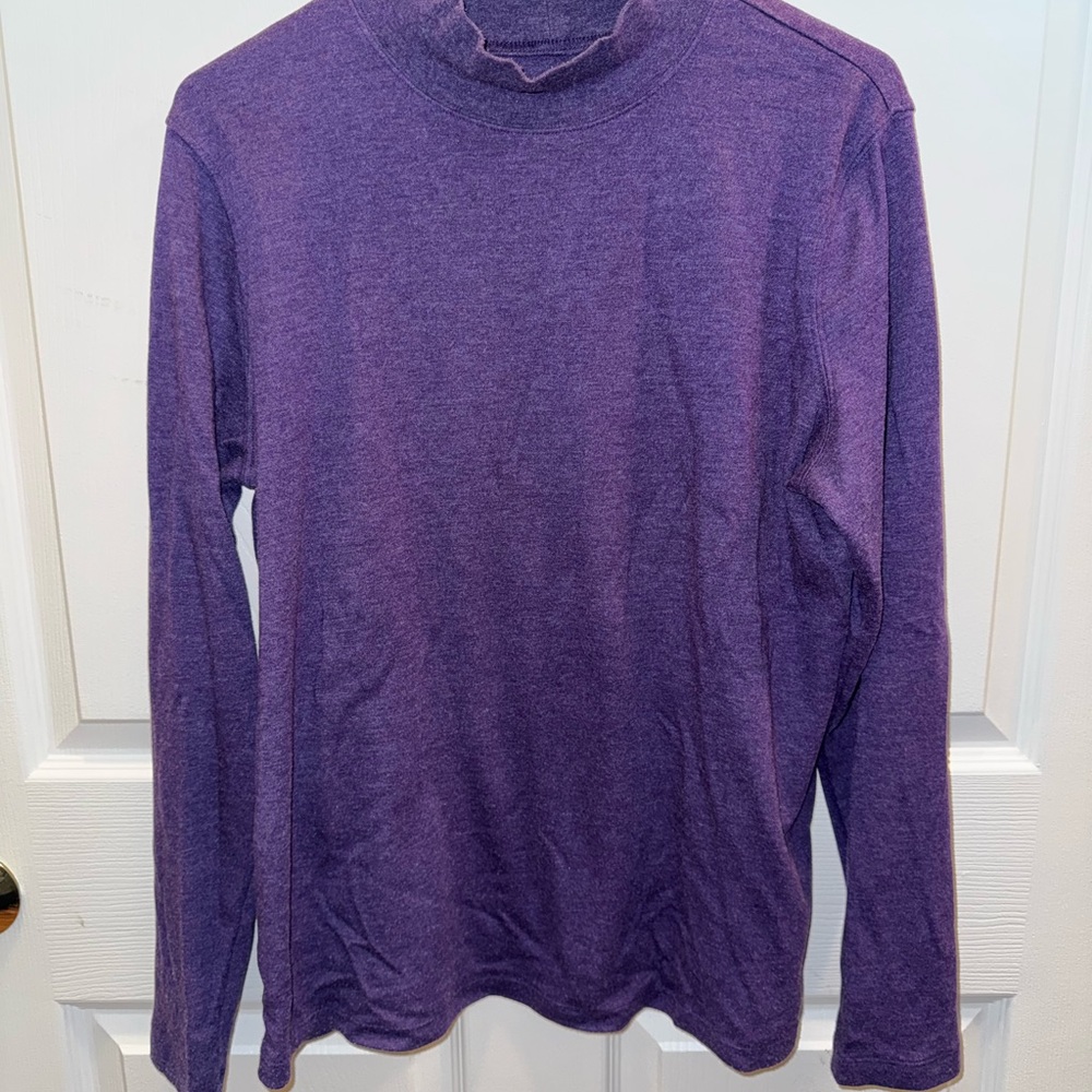 Purple Long Sleeve Top